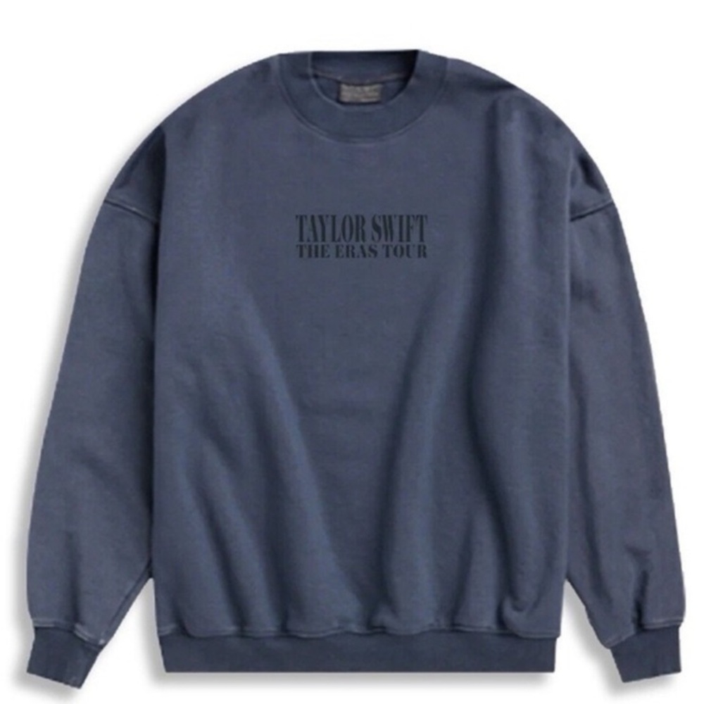 Taylor Swift The Eras Tour Gray/Black Sweatshirt- XS